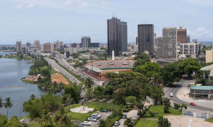 Image FMI: présentation à Abidjan des perspectives économiques de l'Afrique subsaharienne